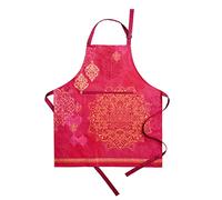 Maison d'Hermine - Grembiule da cucina in 100% cotone con scollo regolabile e tasca centrale, per uomo e donna, adatto per Ringraziamento e Natale, 1 pezzo, 70 x 85 CM