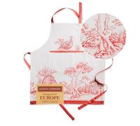 Maison d'Hermine - Grembiule da cucina in 100% cotone con scollo regolabile e tasca centrale, per uomo e donna, adatto per Ringraziamento e Natale, 1 pezzo, 70 x 85 CM