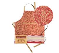 Maison d'Hermine Grembiule da donna in 100% cotone, con tasca, da cucina, da cuoco, da uomo, per cucina, giardinaggio, cameriera, 85cm x 70cm