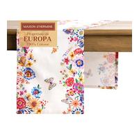 Maison d'Hermine Runner da tavolo in 100% cotone, lunghezza 150 cm, per casa, cucina, sala da pranzo, feste, matrimoni, Regali per la festa della mamma (50 cm x 150 cm)