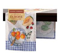 Maison d'Hermine Runner da tavolo in 100% cotone, lunghezza 150 cm, per casa, cucina, sala da pranzo, feste, matrimoni, Decorazioni pasquali (50 cm x 150 cm)