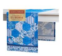 Maison d'Hermine Runner da tavolo in 100% cotone, lunghezza 150 cm, per casa, cucina, sala da pranzo, feste, matrimoni, Decorazioni pasquali (50 cm x 150 cm)