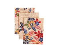 Maison d'Hermine - Set di 3 asciugamani da cucina, 100% cotone, 70 cm x 50 cm, riutilizzabili, in tessuto, assorbenti, con passante per appendere, decorazione natalizia (Kalahari)