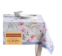 Maison d'Hermine Tovaglia rettangolare, 100% cotone, 180 cm x 140 cm, riutilizzabile, per uso quotidiano, per cene, feste in casa, Decorazioni pasquali