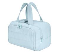 Maison Ginza Cloud Carry Bag, 4-In-1 Puffy Multi-Functional Toiletry Bag, Multifunctional Bag Wide-Mouth and Opening Upright Storage, Dry and Wet Separation, For Essentials, Toiletries (Blu)