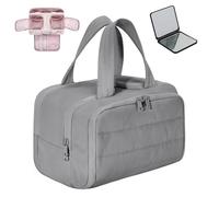 Maison Ginza Cloud Carry Bag, 4 in 1 Puffy Multi-funzionale Toiletry Bag, Convely Wide Mouth Organizer Bag, Dry and Wet Separation, per accessori, essenziali, articoli da toeletta, tempo libero viaggi