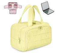 Maison Ginza Cloud Carry Bag, 4 in 1 Puffy Multi-funzionale Toiletry Bag, Convely Wide Mouth Organizer Bag, Dry and Wet Separation, per accessori, essenziali, articoli da toeletta, tempo libero viaggi