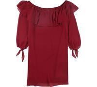 Maison Jules Abito A Maniche Scoperte Con Volant