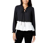 Maison Jules Blusa In Maglia Con Volant Per Donna