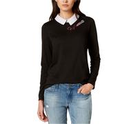 Maison Jules Blusa Pullover Con Collo A Strisce E Fiocco