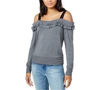 Maison Jules Felpa Ruffle Da Donna