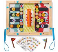 Maison Julia - Gioco da tavolo Rompere testa per bambino in legno labirinto | Gioco Di Logica, Sfida I Tuoi Amici Tuo Papà Tua Mamma, Gioco Montessori Da 3 Anni, Capacità motorie, Regalo Ragazzo Ragazza