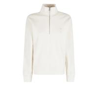Maison Kitsuné - Baby FOX Half ZIP Sweatshirt - - Sweatshirts & Hoodies - Donna - Beige - S