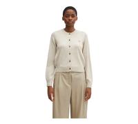 Maison Kitsuné - Baby Fox Merino Regular Cardigan - - Knitwear - Donna - Beige - S