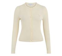 Maison Kitsuné - Baby Fox Ribbed Cardigan - - Knitwear - Donna - Giallo - M