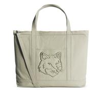 Maison Kitsuné, ,Bags ,Uomo ,Beige ,ONE SIZE Fox Head XL Tote