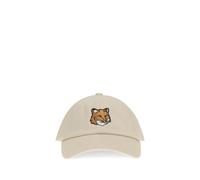Maison Kitsuné Beige Cotton Cap (Baseball Hat) - UNI