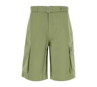 Maison Kitsuné - Bermuda Cargo con Cintura - - Shorts - Uomo - Verde - W42