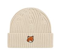 Maison Kitsuné - Berretto Fox Head - - Accessories - unisex - Beige - ONE SIZE