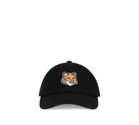 Maison Kitsuné Black Cotton Cap (Baseball Hat) - UNI