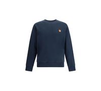 Maison Kitsuné Blue Cotton Sweatshirt - M