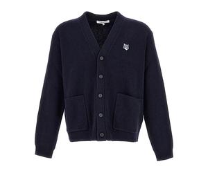 Maison Kitsuné - Cardigan - - Knitwear - Uomo - Blu - M