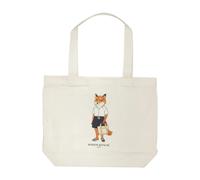 Maison Kitsuné - Dressed Fox Tote - - Bags - Donna - Beige - ONE SIZE