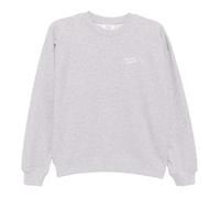 Maison Kitsuné - Felpa Confortevole con Scrittura Maison Kitsune - - Sweatshirts & Hoodies - Donna - Grigio - S