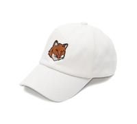Maison Kitsuné - Fox Head Cap - - Accessories - Uomo - Bianco - ONE SIZE