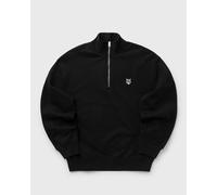Maison Kitsuné - Fox Head Comfort Half Zip Sweatshirt - -Sweatshirts & Hoodies -Uomo -Nero -M
