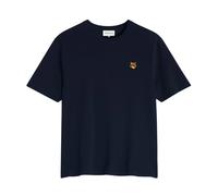 Maison Kitsuné, ,Tops ,Uomo ,Blu ,M Fox Head Regular Tee-Shirt