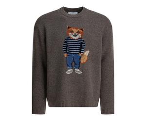 Maison Kitsuné - Knitwear - -Knitwear -Uomo -Grigio -L