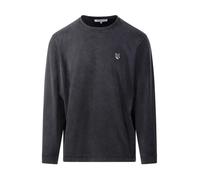 Maison Kitsuné - Maglia a Maniche Lunghe - - Tops - Uomo - Grigio - M