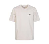 Maison Kitsuné, ,Tops ,Uomo ,Beige ,L Maison Kitsune' T-shirt e Polo