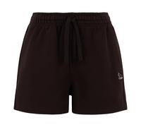 Maison Kitsuné - Pantaloni corti in cotone - - Shorts - Donna - Marrone - XS