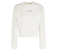 Maison Kitsuné - Paris Cropped Sweatshirt - - Sweatshirts & Hoodies - Donna - Beige - S