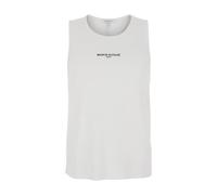Maison Kitsuné - Paris Ribbed Tank Top - -Knitwear -Uomo -Bianco -L