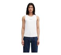 Maison Kitsuné - Paris Ribbed Tank Top - - Tops - Uomo - Bianco - L