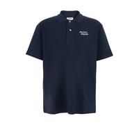 Maison Kitsuné - Polo Comfort Handwriting - - Tops - Uomo - Blu - S