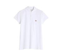 Maison Kitsuné - Polo con Patch Volpe - - Tops - Donna - Bianco - M
