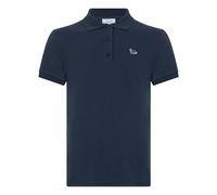 Maison Kitsuné - Polo in piqué di cotone - - Tops - Donna - Blu - S