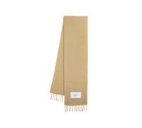 Maison Kitsuné - Sciarpa in Lana di Baby Alpaca - - Accessories - unisex - Beige - ONE SIZE