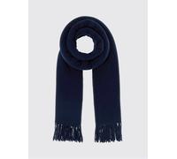 MAISON KITSUNÉ Sciarpa in lana vergine OS Blue Navy