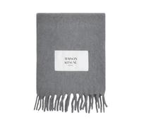 Maison Kitsuné - Sciarpa in misto lana - - Accessories - Donna - Grigio - ONE SIZE