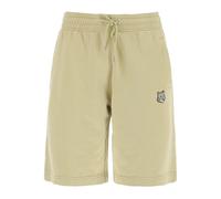 Maison Kitsuné - Shorts Jogging Oversize con Toppa Audace Volpe - - Shorts - Uomo - Beige - S