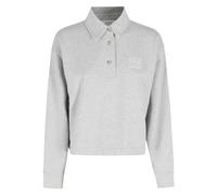 Maison Kitsuné - Stamp Polo Sweatshirt - - Tops - Donna - Grigio - S