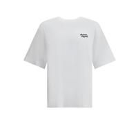 Maison Kitsuné - T-shirt con logo a contrasto - - Tops - Uomo - Bianco - L