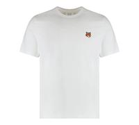 Maison Kitsuné - T-shirt Girocollo - - Tops - Uomo - Bianco - L