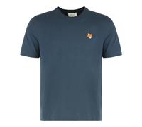 Maison Kitsuné - T-shirt girocollo - - Tops - Uomo - Blu - S