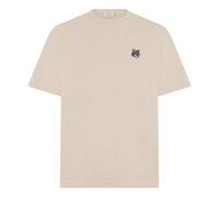 Maison Kitsuné - T-shirt in cotone a maniche corte - - Tops - Uomo - Beige - XL